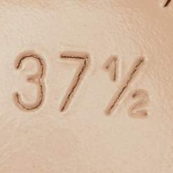 Pre Owned Gucci Black Leather Horsebit Block Heel Slide Sandals Size 37.5