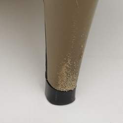 Pre Owned Gucci Green Leather Pointed Toe Pumps Size 39