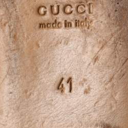 مملوكة مسبقًا Gucci Horsebit Princetown Size 41 Multicolor Floral Supreme Canvas Flat Mules