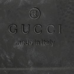 مملوكة مسبقًا صندل غوتشي نسيج شبكي وزخرفة كريستال جي جي أسود مع جلد سويدي نعل سميك مقاس 39