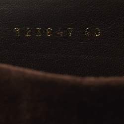 مملوكة مسبقًا Gucci Anouk Size 40 Brown Suede Knee Length Boots