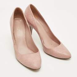 ممل وكة مسبقًا Gucci Guccissima Size 40.5 Beige Leather Pumps