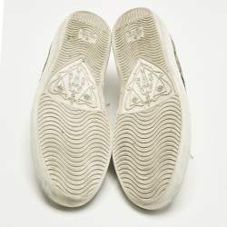 مملوكة مسبقًا Gucci Ace Size 39 Beige/Brown GG Supreme Canvas Low Top Sneakers