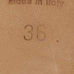 مملوكة مسبقًا Gucci Horsebit Size 36 Burgundy Leather Ankle Strap Sandals