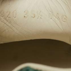 Pre Owned حذاء رياضي غوتشي أربطة تفاصيل قلب ويب ايس جلد أبيض مقاس 39.5