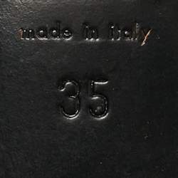 مملوكة مسبقًا Gucci Size 35 Metallic Silver/Pink Leather Knot Ankle Strap Sandals