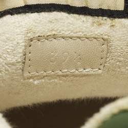 مملوكة مسبقًا Gucci Screener Size 39.5 Multicolor Canvas and Leather Low Top Sneakers