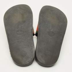 مملوكة مسبقًا Gucci Size 37 Multicolour GG Strawberry Canvas Flat Slides