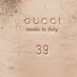 مملوكة مسبقًا Gucci Princetown Horsebit Size 39 Beige Jumboo GG Canvas Mules