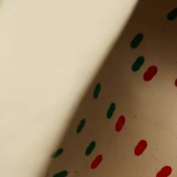 Pre Owned صندل مسبح غووتشي بمطاط وردي وشعار مقاس 40