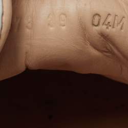 Pre Owned Gucci Ace Size 39 White Leather Platform Low Top Sneakers