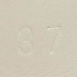 Pre Owned Gucci Ace Bee Embroidered Size 37 White Leather Low Top Sneakers