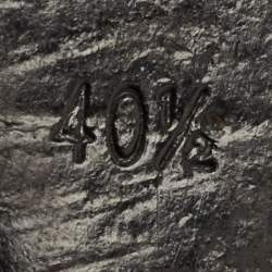 Pre Owned Gucci Size 40.5 Red Patent Leather Round Toe Wedge Pumps