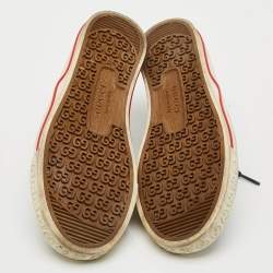 مملوكة مسبقًا Gucci Tennis 1977 Size 37 Navy Blue Denim Low Top Sneakers