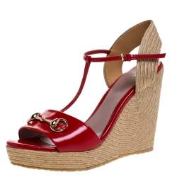 Gucci 2025 horsebit wedges