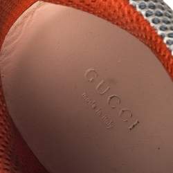 Gucci Multicolor Leather and Mesh Flashtrek Low-Top Sneakers Size 38.5