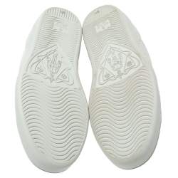 مملوكة مسبقًا حذاء رياضي غوتشي "آيس" طراز منخفض من أعلى جلد أبيض اللون مقاس 39.5