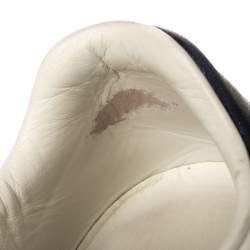 حذاء رياضى غوتشى أيس مطرز لوفد جلد أبيض مقاس 37.5