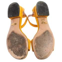 Pre Owned صندل غوتشى سيور كاحل هورسبيت سويدى مسترد مقاس 35.5