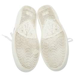 مملوكة مسبقًا حذاء رياضى غوتشى منخفض من أعلى أيس جلد أبيض مقاس 38