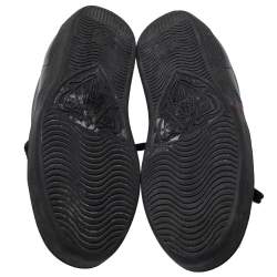 مملوكة مسبقًا حذاء رياضى غوتشى منخفض من أعلى نحلة أيس جلد أسود مقاس 36.5