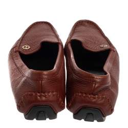 Gucci Brown Leather Loafers Size 36.5