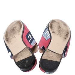 مملوكة مسبقًا Gucci Pink Satin Princetown Horsebit Flat Mules Size 36
