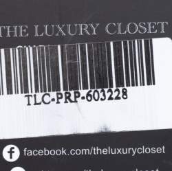 مملوكة مسبقًا حذاء بوت غوتشى منتصف ساق كعب روكى جلد أسود مقاس 38.5