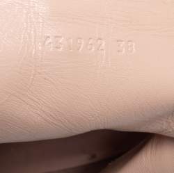 مملوكة مسبقًا حذاء بوت غوتشي كارلي مالاغا جلد أسود مقاس 38