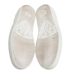 مملوكة مسبقًا حذاء رياضي غوتشي أيس جلد أبيض مقاس 35