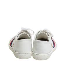 مملوكة مسبقًا حذاء رياضي غوتشي أيس جلد أبيض مقاس 35