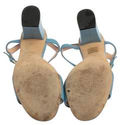 مملوكة مسبقًا صندل غوتشي نعل سميك مقدمة مفتوحة هورسبيت Claudie جلد عنابي مقاس 39.5