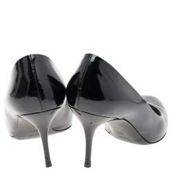 Gucci Black Patent Leather Pumps Size 40