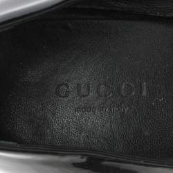 Gucci Black Patent Leather Pointed Toe Pumps Size 37
