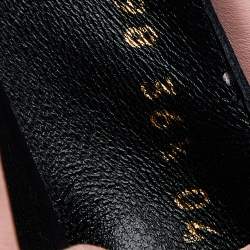 Pre Owned حذاء لوفرز غوتشي جلد وردي مزين هورسبيت سليب أون مقاس 36.5