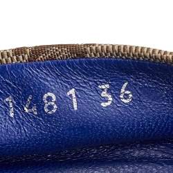 مملوكة مسبقًا صندل باليرينا فلات غوتشي بامبو كانفاس GG  بيج / بني بفيونكة مزينة بشراشيب مقاس 36