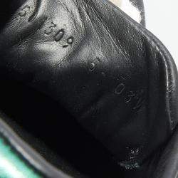 مملوكة مسبقًا حذاء رياضي غوتشي أيس جلد متعدد الألوان مزين بشعار ملك الثعابين مقاس 35.5