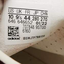 Pre Owned Adidas x Gucci Burgundy Velvet And Suede Gazelle Sneakers Size 44