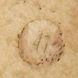 Pre Owned Gucci Metallic Beige Leather Horsebit Peep Toe Wedge Pumps Size 41