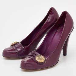 Gucci Purple Patent Leather Hysteria Pumps Size 39