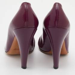 Gucci Purple Patent Leather Hysteria Pumps Size 39