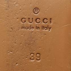 Gucci Purple Fur and Velvet Princetown Mules Size 39