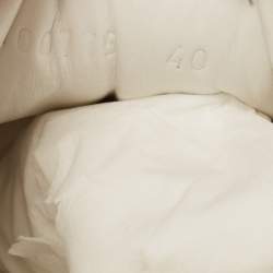 Pre Owned Gucci Multicolor Leather and Canvas Chunky B Sneakers Size 40