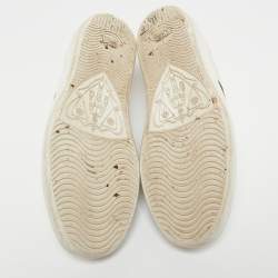 Gucci White Leather Ace Low Top Sneakers Size 39