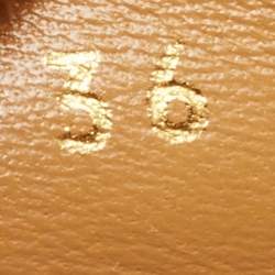 Pre Owned Gucci Black Leather Jordaan Slip On Loafers Size 36