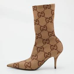 Gucci Women's GG Knit Demi Boots