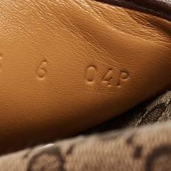 مملوكة مسبقًا Gucci Brown GG Canvas Flat Slides Size 39