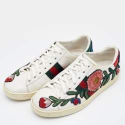 Gucci ace hot sale floral sneakers