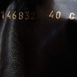 Gucci Brown Guccissima Leather Pointed Toe Knee Length Boots Size 40