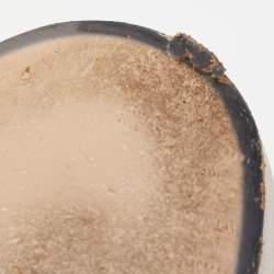 Pre Owned Gucci Cream Leather Bee and Star Embroidered Princetown Flat Mules Size 39.5